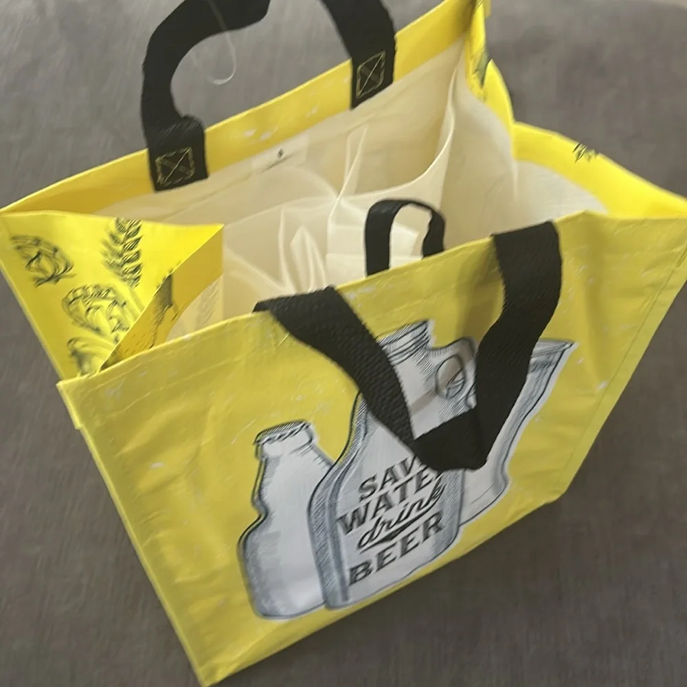 Bottle Shopping Bag NWOT